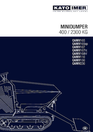 Rupsdumpers Kato Imer Carry 150