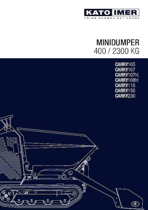 Rupsdumpers Kato Imer Carry 150