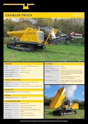 Rupsdumpers Mastenbroek CT/12