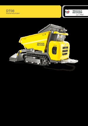 Rupsdumpers Wacker Neuson DT08