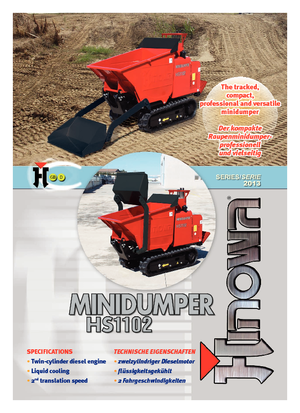 Rupsdumpers Hinowa HS1102