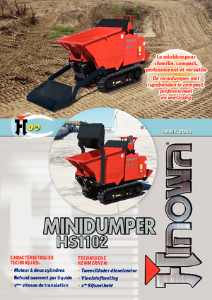 Rupsdumpers Hinowa HS1102