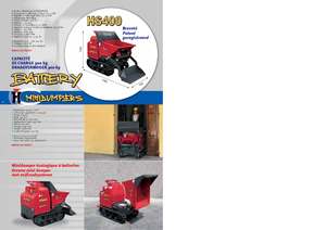 Rupsdumpers Hinowa HS400