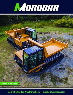 Rupsdumpers Morooka MST 300 VD