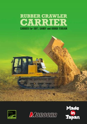 Rupsdumpers Morooka MST 300 VDR