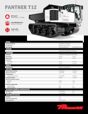 Rupsdumpers Prinoth Panther T12