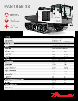 Rupsdumpers Prinoth Panther T8