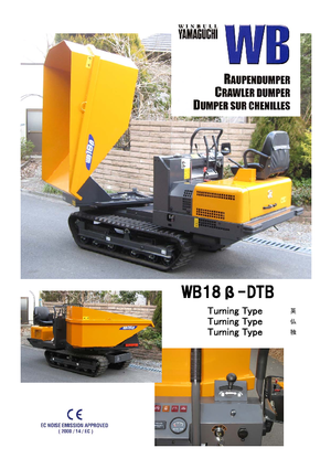 Rupsdumpers Yamaguchi WB 18 ß-TT
