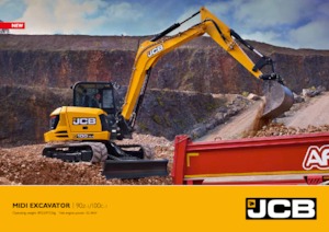 Rupsgraafmachines JCB 100C-1