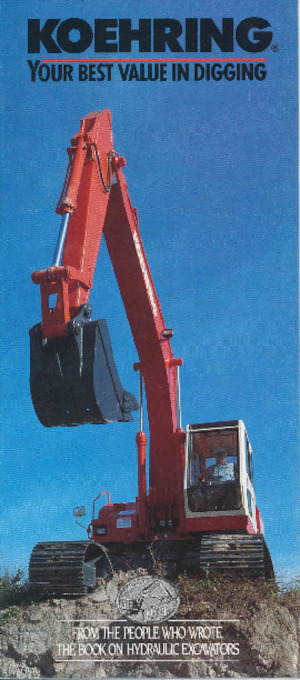 Rupsgraafmachines Koehring 1066