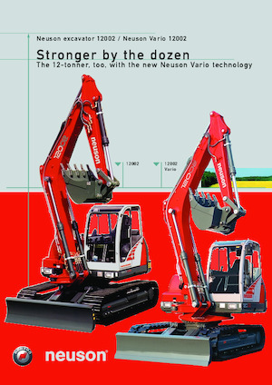 Rupsgraafmachines Neuson 12002