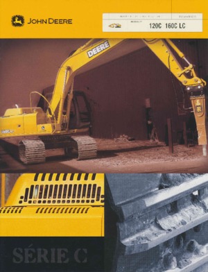 Rupsgraafmachines John Deere Construction 120C