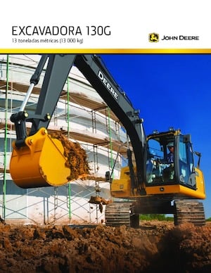 Rupsgraafmachines John Deere Construction 130G