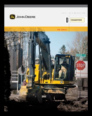 Rupsgraafmachines John Deere Construction 135D