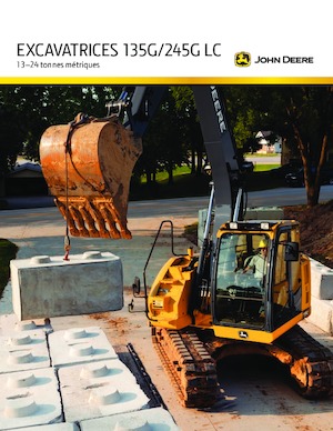 Rupsgraafmachines John Deere Construction 135G
