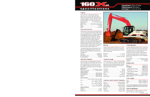 Rupsgraafmachines Link-Belt 160 X2