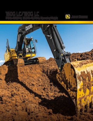 Rupsgraafmachines John Deere Construction 160G LC