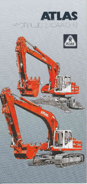 Rupsgraafmachines Atlas 1704 