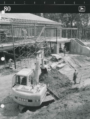 Rupsgraafmachines John Deere Construction 120