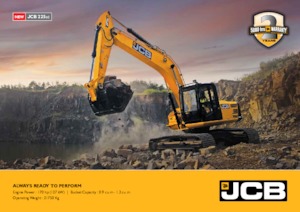 Rupsgraafmachines JCB 225 LC