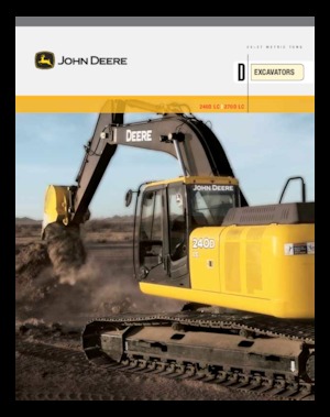 Rupsgraafmachines John Deere Construction 240D
