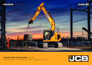 Rupsgraafmachines JCB 245XR