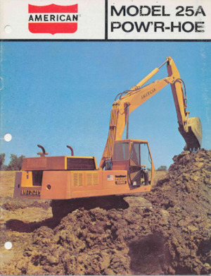 Rupsgraafmachines American Hoist & Derrick 25A