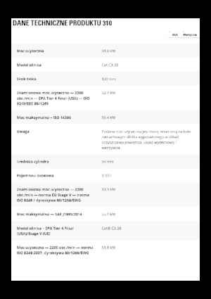 Rupsgraafmachines Caterpillar 310