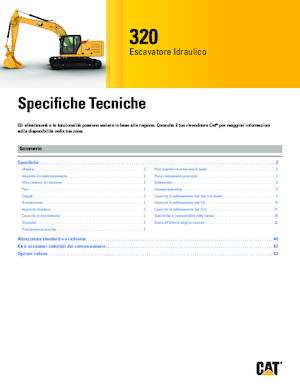 Rupsgraafmachines Caterpillar 320