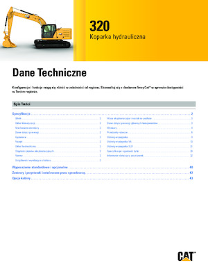 Rupsgraafmachines Caterpillar 320