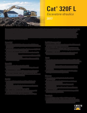 Rupsgraafmachines Caterpillar 320E L