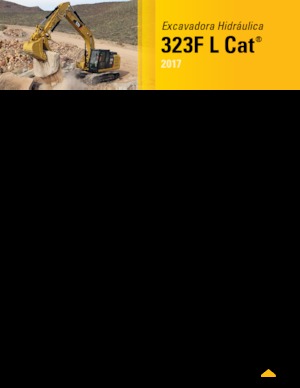 Rupsgraafmachines Caterpillar 323F L