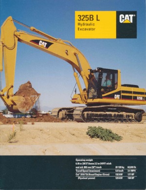 Rupsgraafmachines Caterpillar 325B