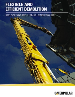 Rupsgraafmachines Caterpillar 330D