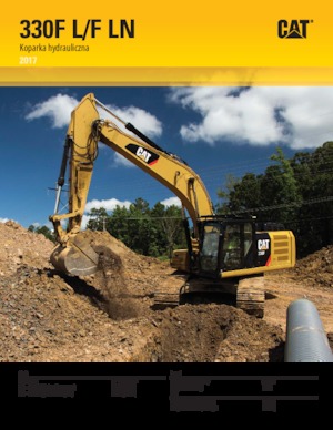 Rupsgraafmachines Caterpillar 330F L