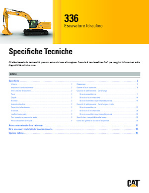 Rupsgraafmachines Caterpillar 336