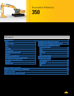 Rupsgraafmachines Caterpillar 350