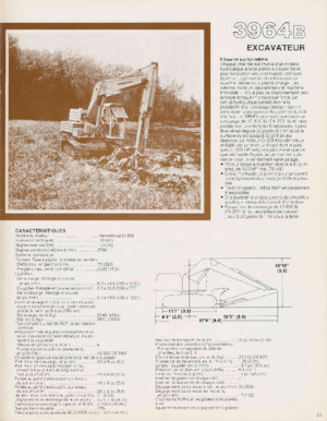 Rupsgraafmachines International Harvester 3964B