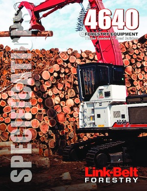 Rupsgraafmachines Link-Belt 4640 TL