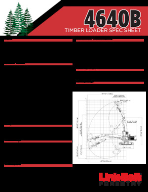 Rupsgraafmachines Link-Belt 4640B TL