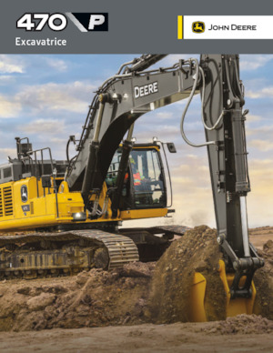 Rupsgraafmachines John Deere Construction 470 P