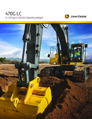 Rupsgraafmachines John Deere Construction 470G LC