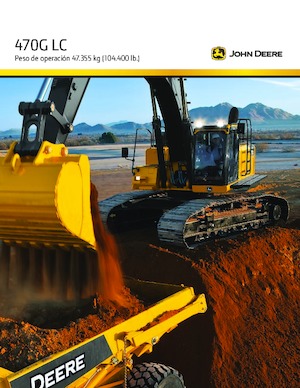 Rupsgraafmachines John Deere Construction 470G LC