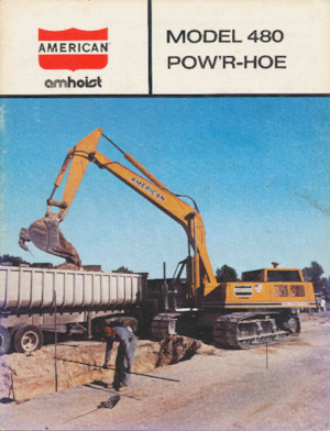 Rupsgraafmachines American Hoist & Derrick 480