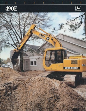 Rupsgraafmachines John Deere Construction 490E