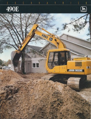 Rupsgraafmachines John Deere Construction 490E