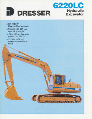 Rupsgraafmachines Dresser 6220LC