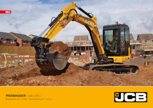 Rupsgraafmachines JCB 67C-1