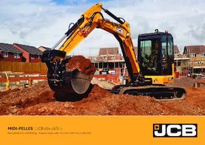 Rupsgraafmachines JCB 67C-1