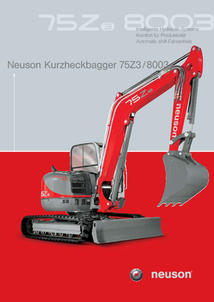Rupsgraafmachines Wacker Neuson 75 Z 3